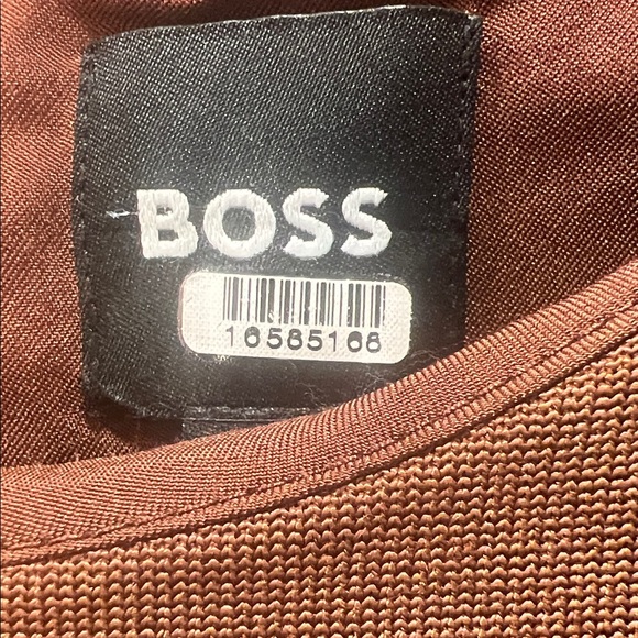 Boss Rust Mini Dress - Picture 3 of 8